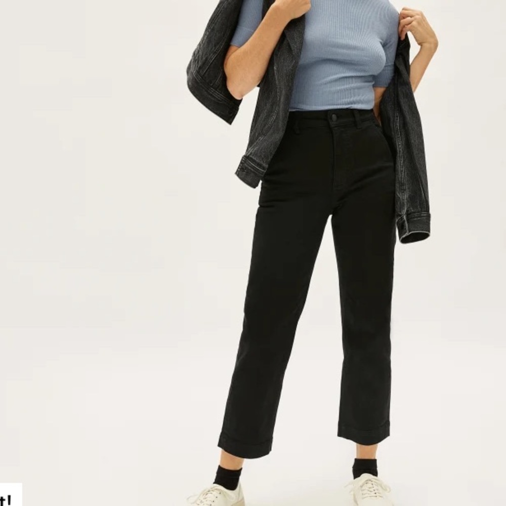 Everlane Cropped Straight Chino Pants